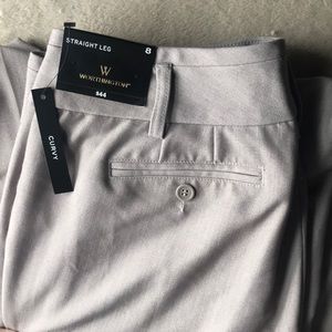 Straight leg Worthington  8 curvy dress pant NWT